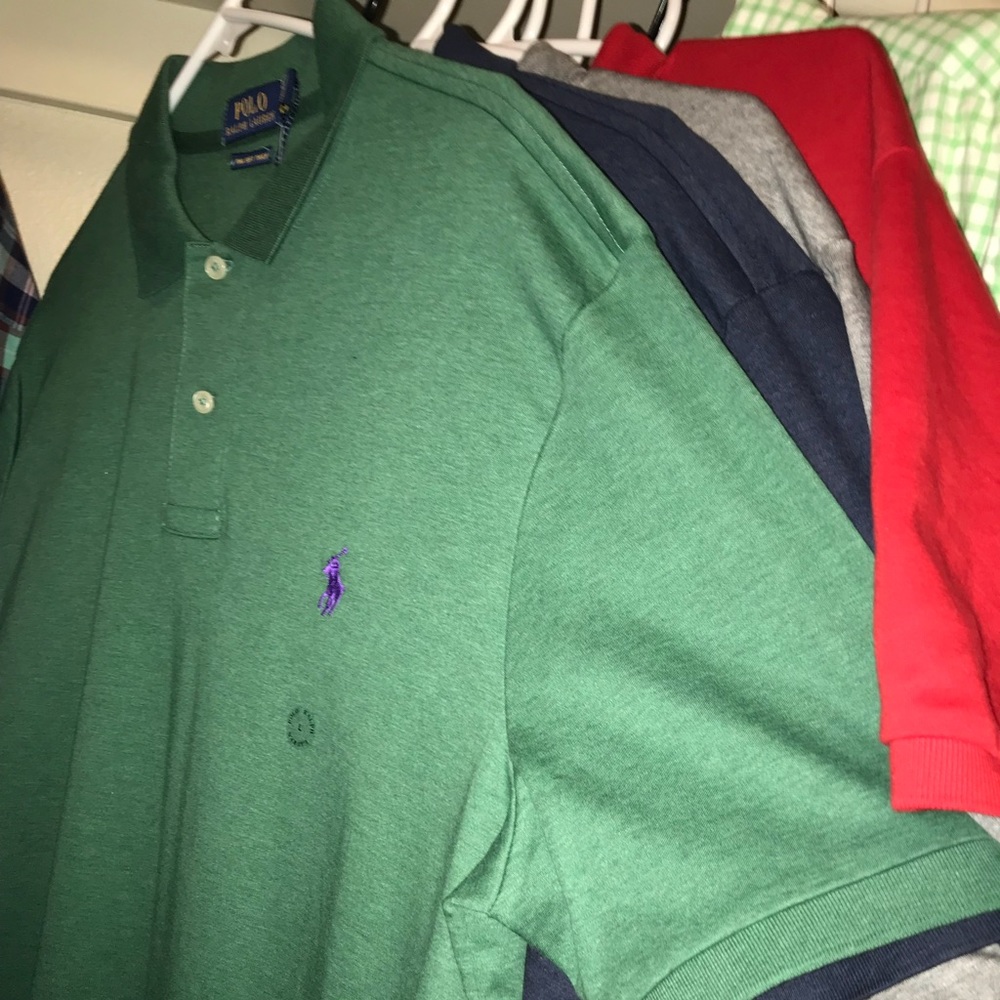 4 Polo Ralph Lauren Collard Ts